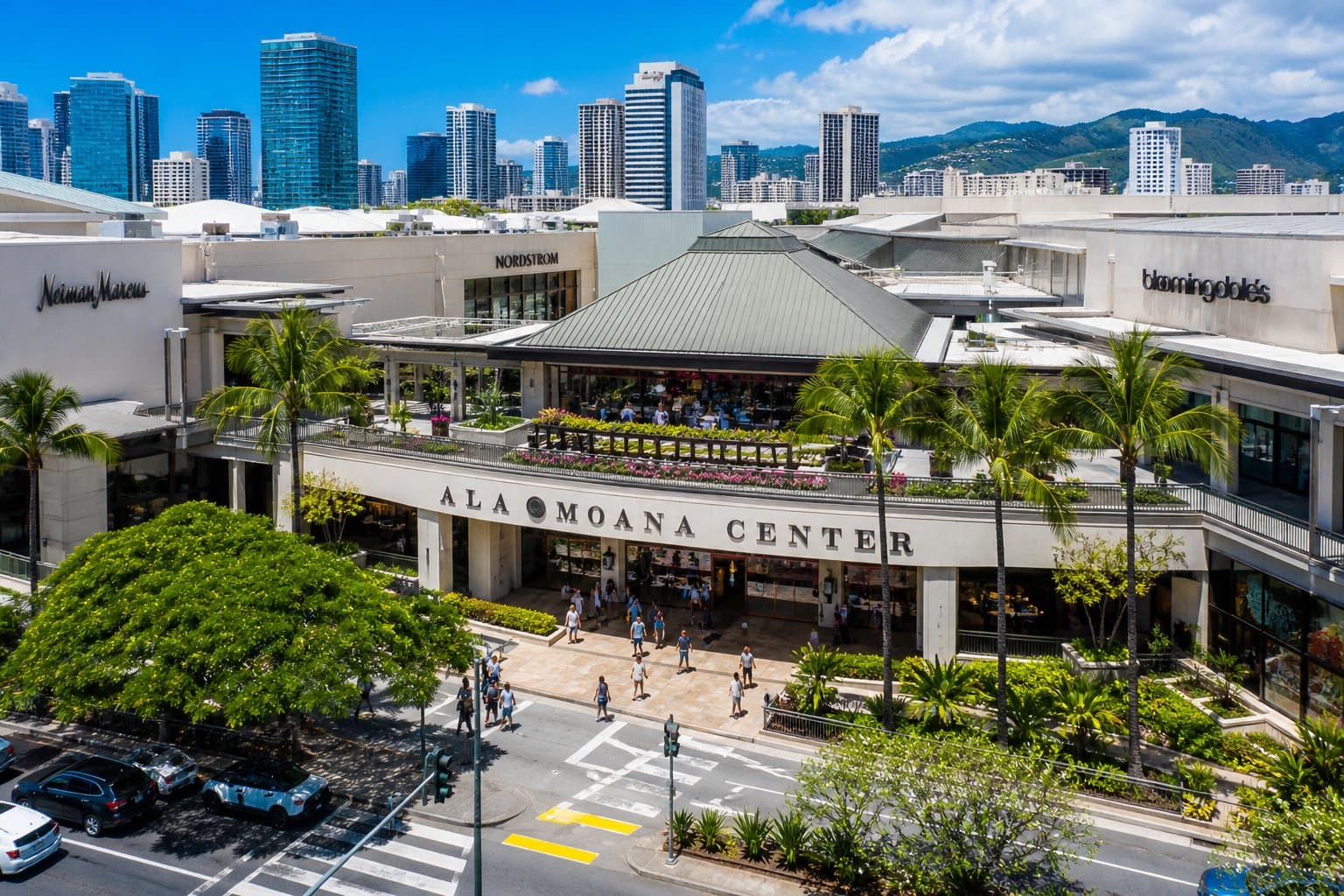Ala Moana Center exterior, Honolulu