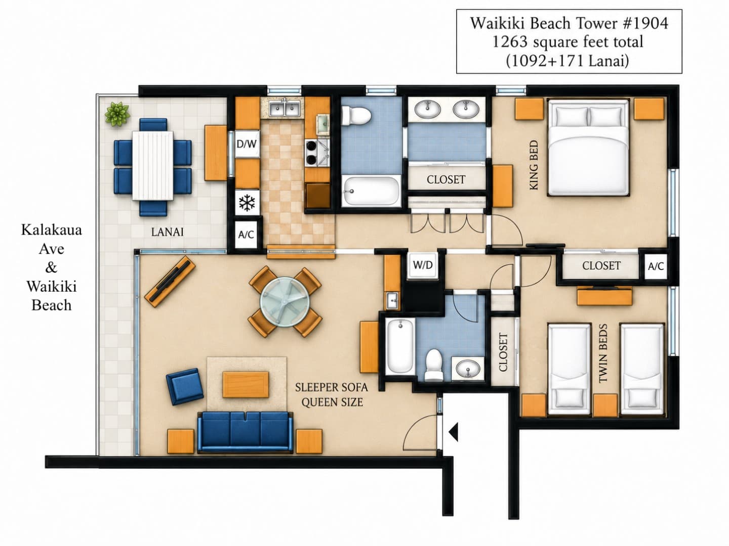 Beach Tower Suite 1904 photo 6